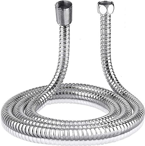 HTUK Stainless Steel Chrome Shower Hose 3 Meter