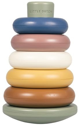 Little Dutch 2009244 Kunststoff Stapelturm/Stapelringe - Vintage