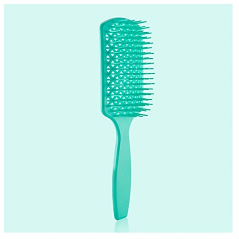 Hår Kam Hårkammar Massagekammar Hårbottenmassagekammar Curlingborstar Damsalong for män Frisörverktyg Stylingverktyg Frisyrkam (Color : Green)