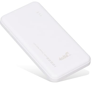 Hotspot Mobile WiFi 4G LTE, Router da Viaggio WiFi USA e Internazionale, Dispositivo Hot Spot WiFi Portatile, WiFi Tascabile con Batteria da 10000 MAh, Slot per Scheda SIM