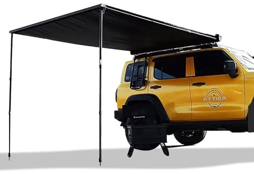 CLLXDZ Tende da Sole for Auto, Tendelino Camper, Tende for SUV, Furgoni, Campeggio Anti UV, Tendoni for Camper Veranda Impermeabile e Antistrappo(2 * 3 * 2.1m/78.7 * 118.1 * 82.6in)
