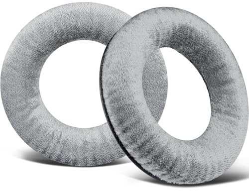 SOULWIT Ohrpolster für Beyerdynamic DT770/DT770 Pro – Silber | Auch für DT511/DT801/DT831/DT901/HS300/MMX300/Custom One Pro Plus/Custom Studio-Kopfhörer
