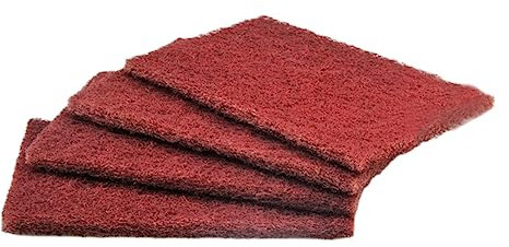 HANABASS 5 Stück Wiederverwendbare Nylon Scheuerschwämme Kratzfest Langlebig Hitzebeständig Für Küchenreinigung Und Grillplatten