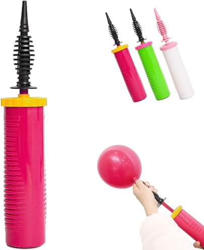 Balloon Pump Hand Manual Inflator, Balloons Manual Pump Blower Pump suitable for Party Decoration Ballons Arch Kit Balloon Garland Foil & Confetti Ballon