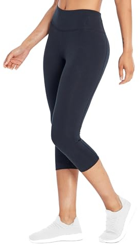 Bally Total Fitness Dam Hög midja Magkontroll Capri Legging