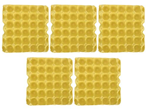 Zerodeko 5 Piezas Trapeador de de Pulpa huevera de 30 Celdas cartones de vacíos Soporte para para Nevera contenedores de Almacenamiento de Familiar