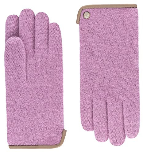 Roeckl Damen Klassischer Walkhandschuh Handschuh, Mauve, 7.5
