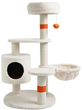 Katzen-Klettergerüst, Katzen-Klettergerüst, Katzenstreu, Greifsäule, Man belegt keinen Boden, Sprungplattform, warme Katzenstreu, Vier Jahreszeiten, universelles Katzenzubehör, Katzen-Klette