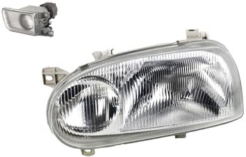 Johns, Faros halógenos aptos para VW Golf III 1Hx0 10/91-09/97 H1 H1 Li. + niebla