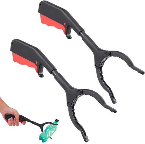 2 Stück Greifzange Für Senioren, Greifzange, Greifer, Müllzange, Greifarm, Greifhilfe, Müllgreifer, Müllgreifer Zange, Greifzangen, Greifer Müllzange, Greifzange Für Müll, Greifhilfe Für Senioren