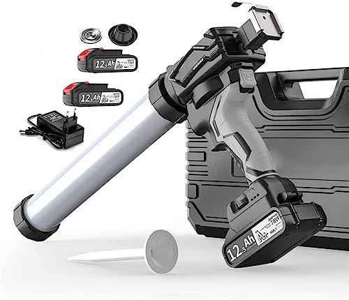Máquina de lechada eléctrica, Pistolas de calafateo Pistola de calafateo inalámbrica Utomatic Pistola Adhesiva Cartucho eléctrico Pistola de calafateo para Salchichas Pistola de ca