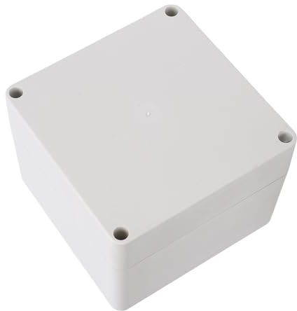 Projektlåda ABS Plastkapsling IP65 Vattentät Elektronikkopplingsdosa 120x120x90mm för inomhus- och Utomhusbruk