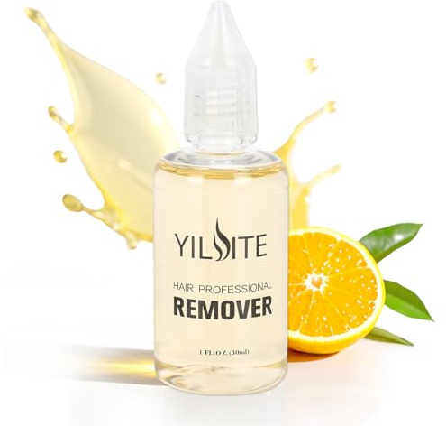 YILITE Tape in Extension Remover,Lace Glue Wig Remover,30ml, Fast Removes Double Sided Adhesive Tape Hair Extensions and Lace Wig，Gentle on Skin，No Greasy，Easy to Clean