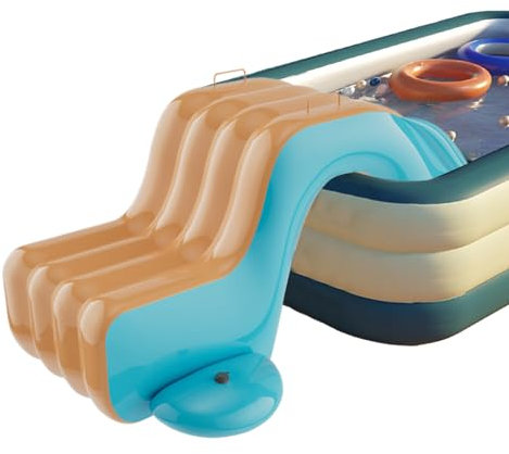 Toboganes de Agua para Piscinas - Tobogán de Piscina de jardín - Juguete acuático para niños para jardín al Aire Libre terraza Parque Infantil