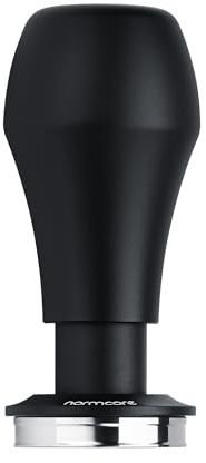 Normcore 39mm Coffee Tamper V4.1 with Click Sound Feedback, Spring Loaded Tamper With Stainless Steel Flat Base, Compatible with Flair Classic, Flair Signature, NEO Flex, Black