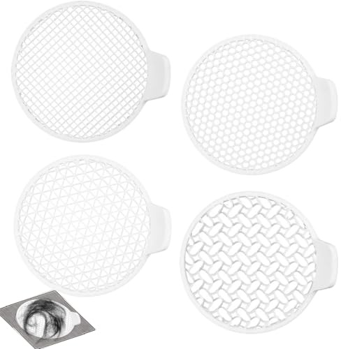 Hair Catcher Drain - Silicone Plug, Shower Strainer Cap | Anti-Obstacle Trap for Bath Well Hole Protection for Pipes, Thimble Filter