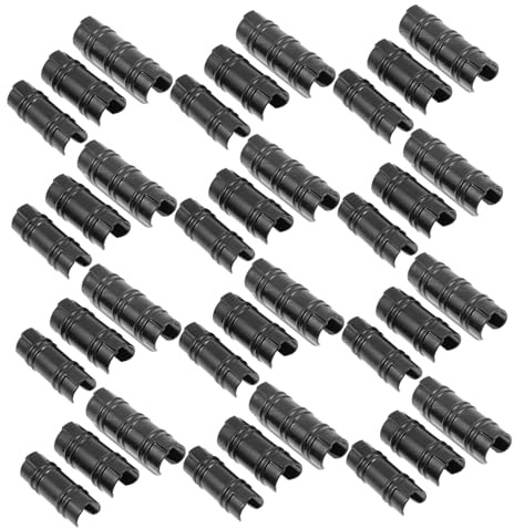 NOLITOY 60 piezas Clips de Abrazadera para Película de Invernadero Accesorios para Marco de Tubo de Jardín Clips Verdes Resistentes para Fijar Malla y Láminas Compatible con Tubos