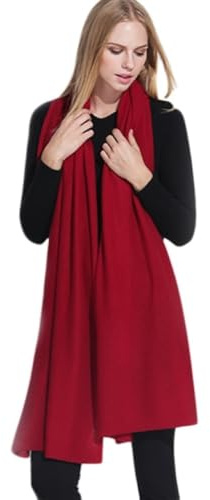 Prettystern 100% Kaschmir Schal XL Strick-schal, weich & warm, hochwertiger Winter-Stola für Damen und Herren