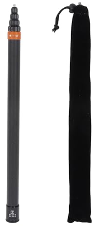 AceSupever Perche à selfie invisible pour One RS, pour GO 2, One X2, One R, One X, caméra de mouvement Selfie Stick 3 mètres