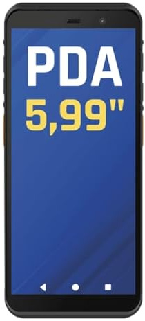 iggual PDA Industrial 5,99 -Android 14 Escáner Código de Barras 1D/2D/QR - 4GB + 64GB - Conexiones: NFC, WiFi 5, 4G LTE,Bluetooth -Telefóno Doble SIM- Ideal para Almacén, Logística e Inventario.