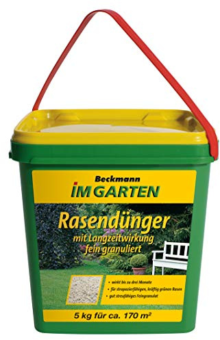 Beckmann Rasendünger 20+5+8 mit Langzeitwirkung, 5 kg