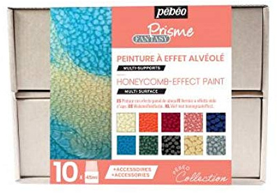 Pébéo Peinture, Coloris Assortis, 10 x 45 ml 758431