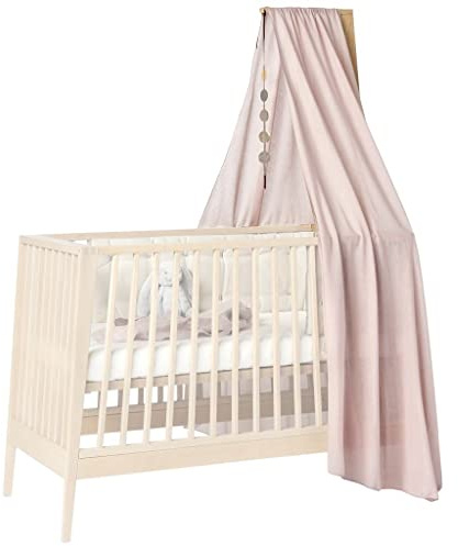 dusty rose - Himmel für Linea Babybett und Luna Babybett - OHNE Himmelgestell
