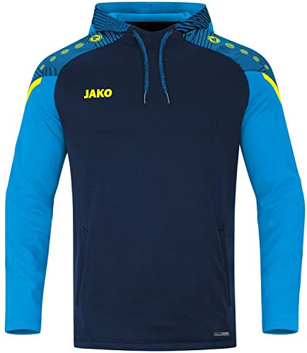 JAKO Herren Kapuzensweatshirt Performance, Marine/Jako-Blau, L