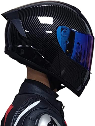 Casco De Motocicleta De Cara Completa Para Adultos, Casco Modular Abatible Hacia Arriba, Aprobado Por DOT, Para Hombres Y Mujeres, Motocicleta, Ciclomotor, Bicicleta De Calle A1,XL=60-61CM