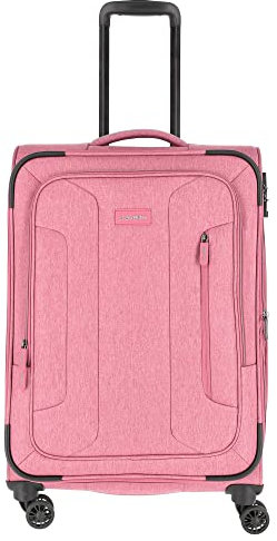 Travelite Boja - 4-Rollen-Trolley M 67 cm erw. pink