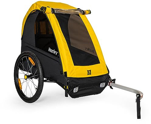 Burley Bee Fahrradanhänger Gelb/Schwarz Einheitsgröße