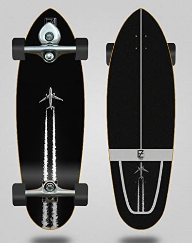 Holz Surfskate Complete with Buri Surf Skate Trucks - Leroy Phy Plane 32,5