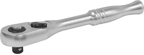 Sealey Premier Platinum 1/2 Sq Drive 90-Tooth Ratchet Wrench Flip Reverse, Quick Release, Micro Satin – AK7932