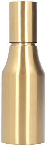 Ölkanne, 500 Ml, Großes Fassungsvermögen, Olivenöl-Dekanter, Top-Loch-Design, Ölverteiler, Hitzebeständige, Robuste Edelstahl-Ölflaschen für Olivenöl, Rapsöl (GOLD)