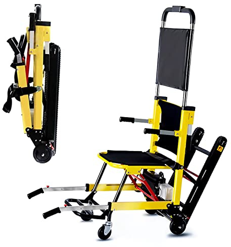 Elektrischer Treppensteiger Raupen-Treppensteigrollstuhl, elektrischer Rollstuhl-Treppenlift – tragbarer klappbarer Treppensteiger für behinderte ältere Menschen – Treppenauf- und -abstiegss