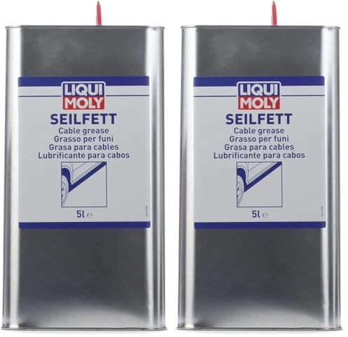LIQUI MOLY 6124 Seilfett 5 l, farblos (Packung mit 2)