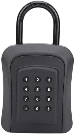 TARSHYRY Portable Smart Key Lock Box Mechanical Keyless Entry App Control U Shackle IP65 for Home Garage Offices