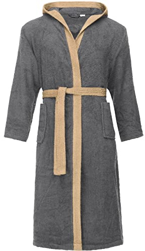Ladeheid Herr Badrock från 100% BomullLA40-190 (MörkGrå-12/Beige-8, M)