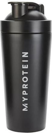 My Protein Pro Metal Shaker - Black 750ml