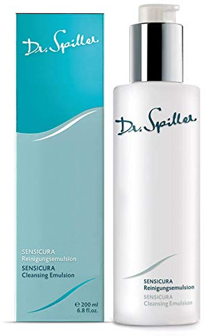 Dr. Spiller - SENSICURA Reinigunsemulsion | Reinigungsmilch | Hypersensible Haut | Desensibilisiert & stabilisiert die Haut | Frei von Silikonen & Parfümölen | Magnolienrinde & Vitamin-F-Komplex