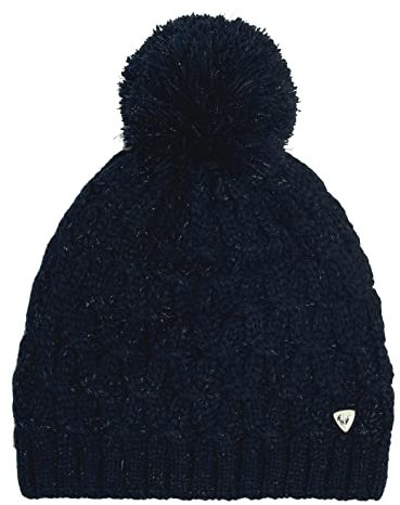 Rossignol Damen Mütze Strickmütze Bommelmütze Lony, Farbe:Blau, Artikel:-726 Eclipse