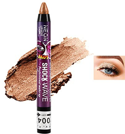 Boobeen 2 in 1 Lidschatten- und Lippenstift, cremefarbener, schimmernder Lidschattenstift, helle Lidschattengrundierung, wischfester Lidschatten-Makeup-Stift