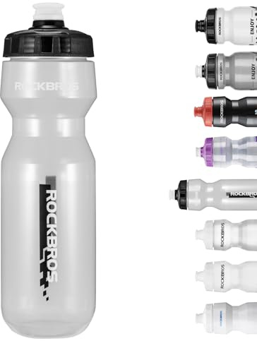 ROCKBROS Bike Water Bottle 20oz-25oz Squeeze Cycling Water Bottle BPA Free