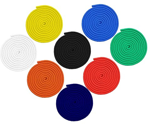 Set di corde multiuso Hummelt - 8 pezzi, 8 mm - 2,5 m per corda in diversi colori