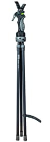 Bastón trípode PRIMOS Trigger Stick Gen 3 Onyx Black - Largo. Resistente y Ligero, aporta Gran Estabilidad a la visión. para Cámaras, Óptica y Armas. Fácil de Usar con una Mano, de pie o Sentado