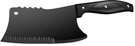meowko Cuchillo de Carnicero, Cuchillo para Picar Huesos de Acero Inoxidable, Cuchillo para Cortar Carne y Verduras, Cuchillo de Cocina de Alta dureza