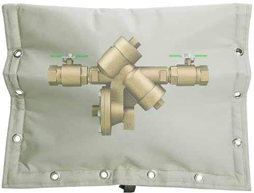 30 x 24 Inch Backflow Preventer Insulation Cover- 3 Way Opening Winter Pipe Insulation Sprinkler Valve Cover (5°F)- Waterproof Water Well Pump Covers for Outside Freeze Protection