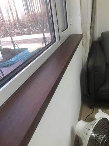Anpassad storlek fönsterbräda/trim, för vardagsrum kök sovrum, robust fönsterbräda näsning, för betong/metall/plattor fönster cill balkong, vattentätt kantskydd 126 cm bredd (storlek: B 22 cm L 126 cm
