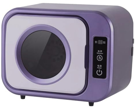 Mini Tumble Dryer, 4.5L Compact Vented Heating Spin Dryer, Portable Front Sterilization Dryer, 65°C High Temperature Drying, Stainless Steel Inner Barrel, Low Noise, For Home, Apartments, Dorm, Hotel(