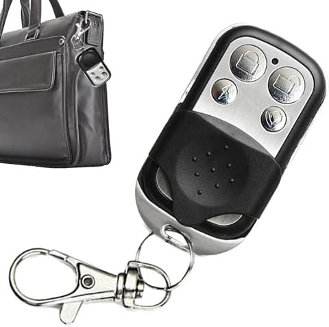 Apriporta del garage a distanza, telecomando 'apriporta del garage - Telecomando di clonazione portatile per garage,Portachiavi remoto per copia garage wireless, telecomando per garage elettrico,